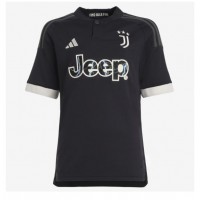 Camisa de Futebol Juventus Dusan Vlahovic #9 Equipamento Alternativo Mulheres 2023-24 Manga Curta